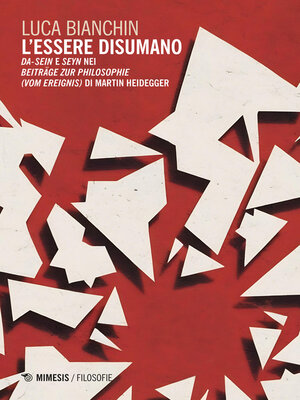 cover image of L'essere disumano